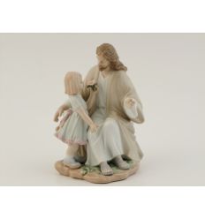 GESU MAESTRO SEDUTO CON BIMBA (D7227)