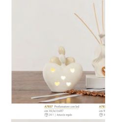 Profumatore coppia con led (A7837)