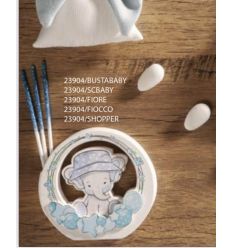 Profumatore clown in gesso con kit essenza