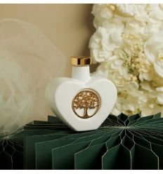 Oliera cuore con albero della vita oro (cl26079a)