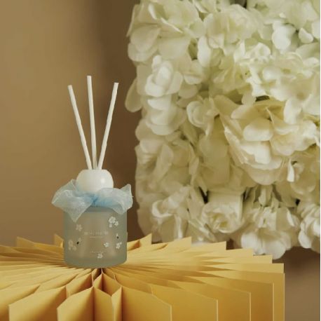 Diffusore azzurro con fiorellini piccolo (cl26242)