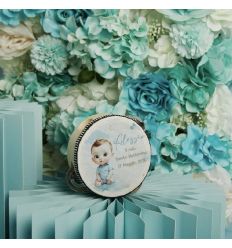 Tamburello battesimo maschio (26345)