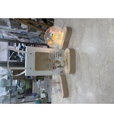 Lampada led con plexy casetta con albero (C5707)